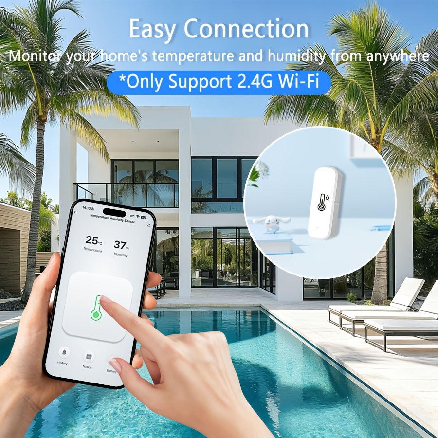Smart Zigbee 3.0 Temperature H - Digital Hygrometer Probe review and price