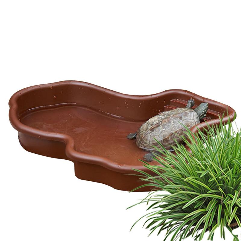 Turtle Feeding Dish Reptile Ba - Water Dish Reptile review and price