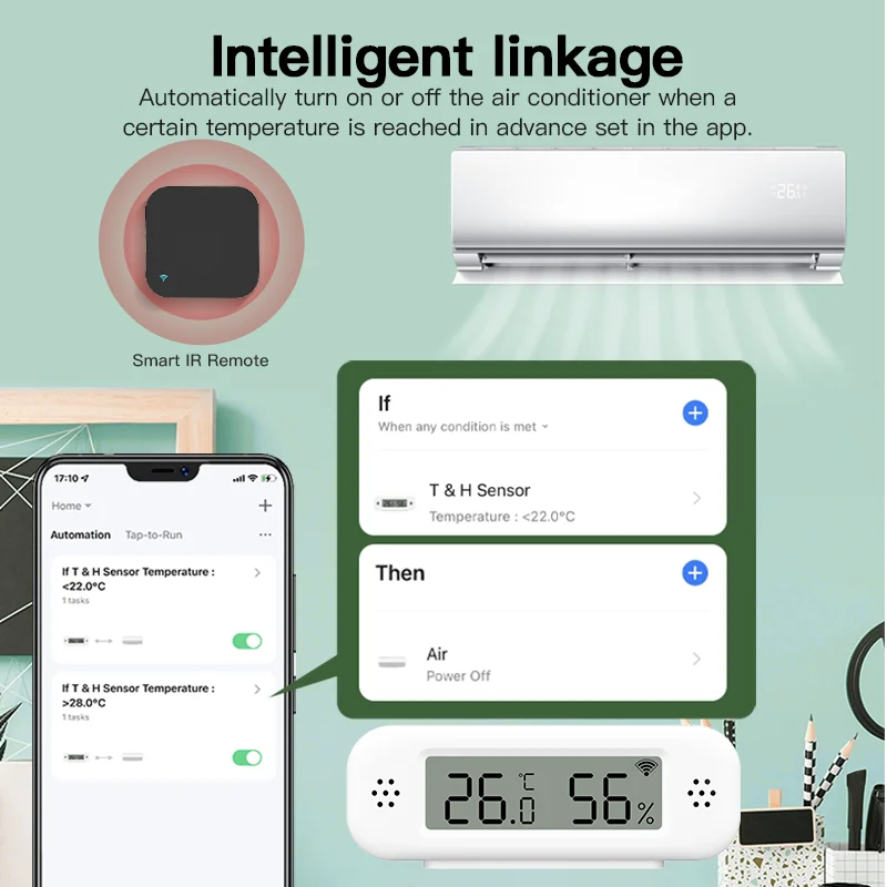 Tuya Zigbee 3.0 Mini Temperatu - Digital Hygrometer Probe review and price