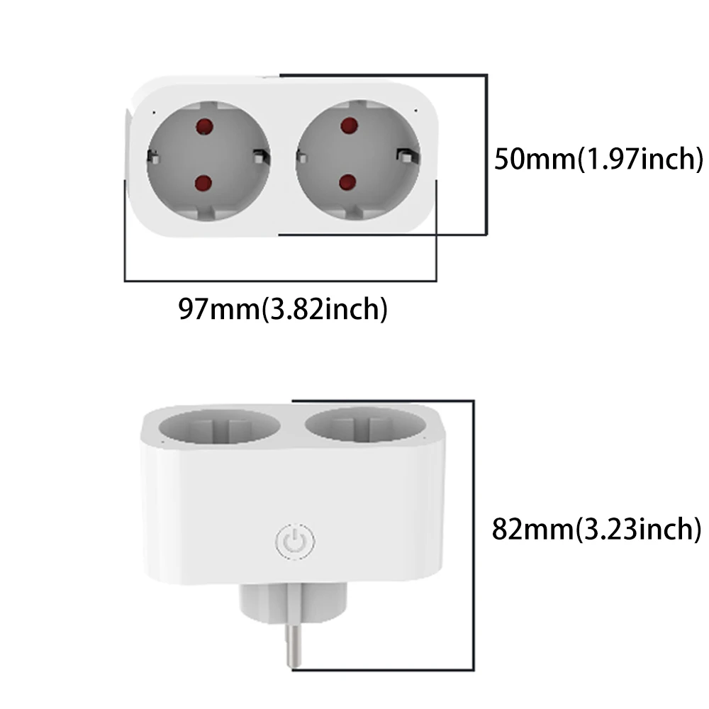 BORUIDAPLS WiFi Smart socket E - Timer Dual Outlet review and price