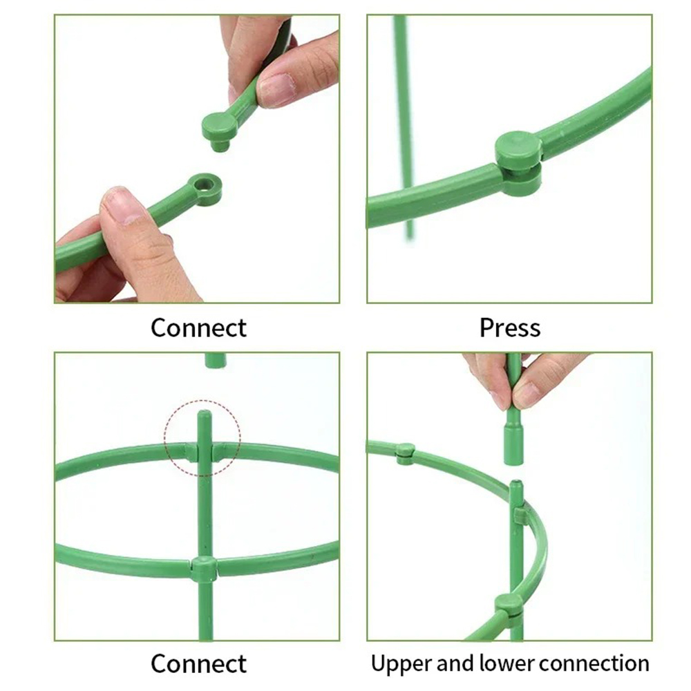 Half Round Plastic Plant Suppo - Vine Climbing Plastic review and price