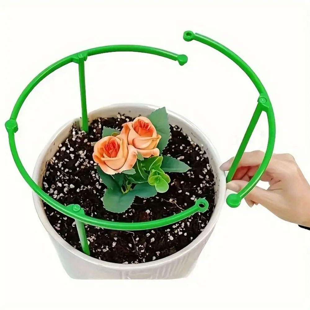 Half Round Plastic Plant Suppo - Vine Climbing Plastic review and price