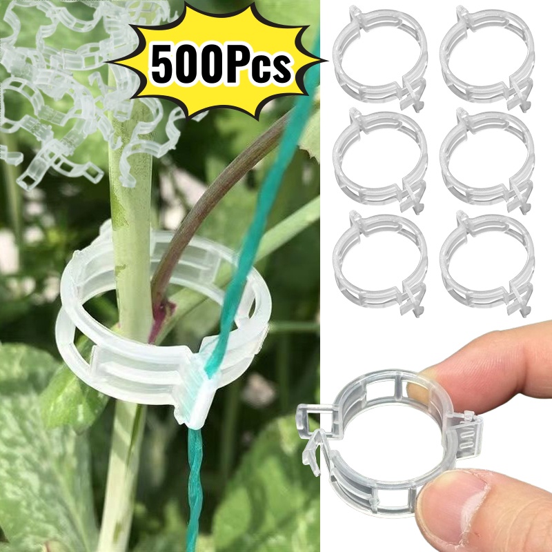 500Pcs Plastic Plant Support C - Vine Climbing Plastic review and price