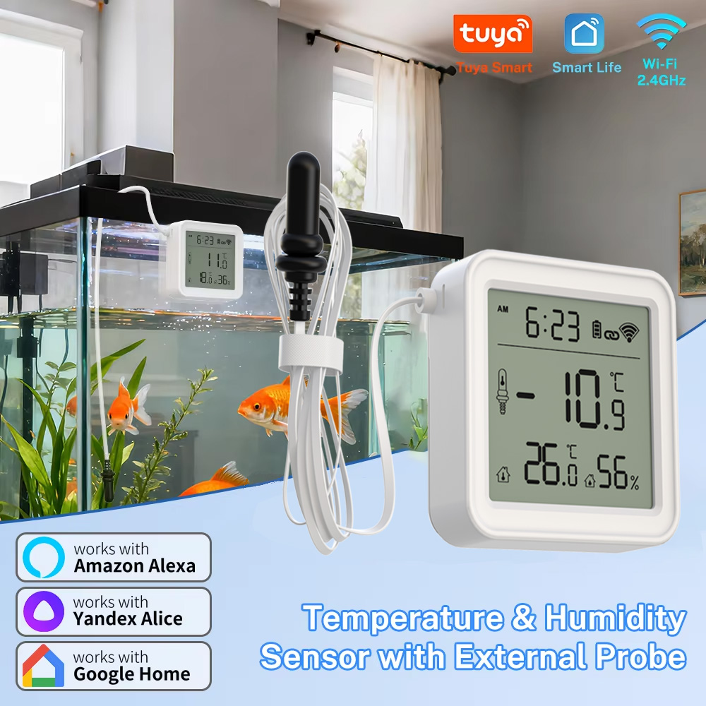 Tuya WiFi Temperature Humidity - Digital Hygrometer Probe review and price