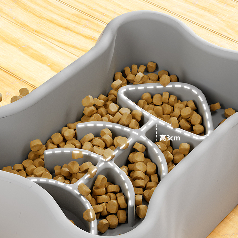 Pet Dog Slow Feeder Bowl Puppy - Royal Canin Food Medium review and price